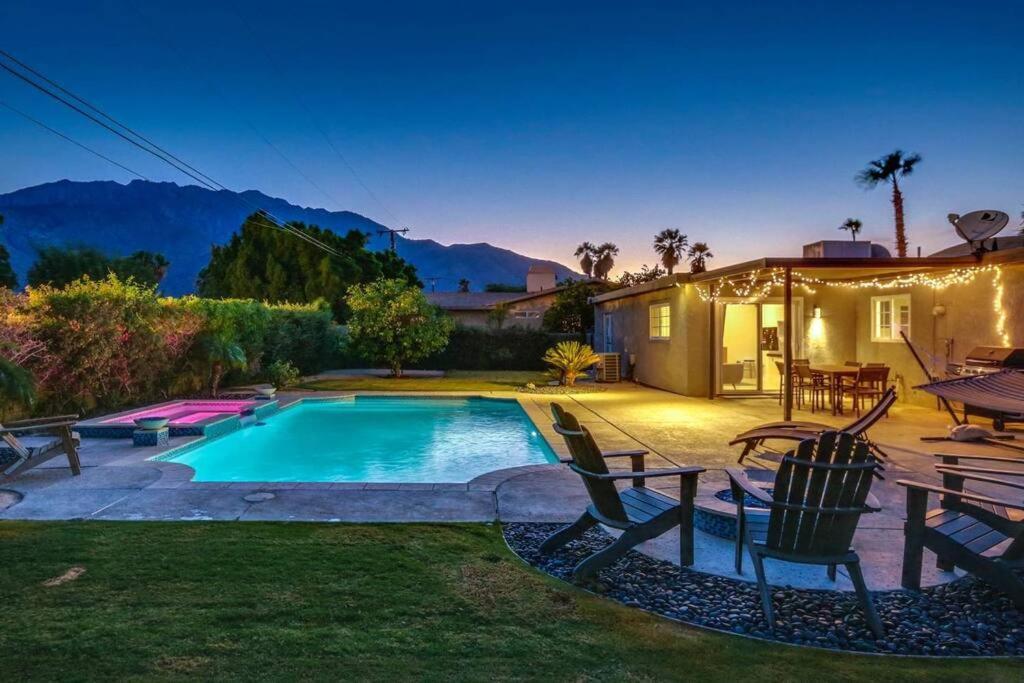 Relax At The 3Br Tranquil Oasis In Palm Springs Villa Exterior foto